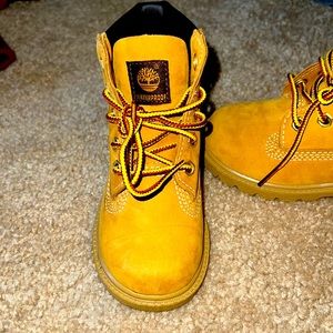 Never worn, New without box, Timberland 7T Boots in perfect condition.
